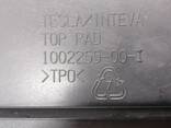 1004397-10-O Panneau torpille (cuir artificiel noir) PUR / PUR BLK pour Tesla Model S. Un - photo 4