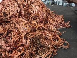 99.9% Copper Millberry Wire Scrap for Sale