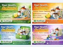 Healthapo is an online store offering a wide selection of over-the-counter medicines**
