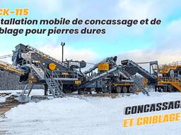Installation de concassage et de criblage