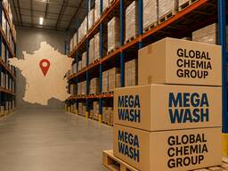 Mega Wash - détergent concentré de Pologne | Global Chemia Group, fabricant et grossiste