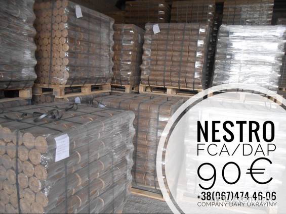 Nestro брикеты / wood briquettes
