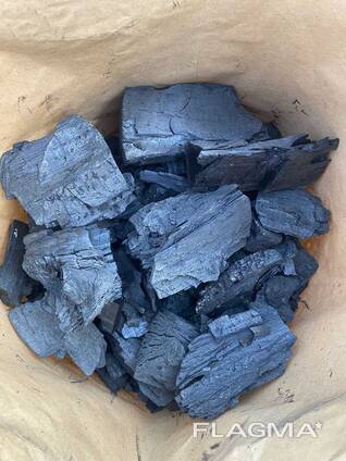 Oak and beech charcoal