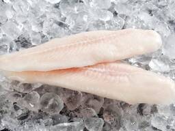 Pangasius fillets and whole frozen panga fish