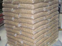 Топливные пеллеты из лузги подсолнуха и древесные