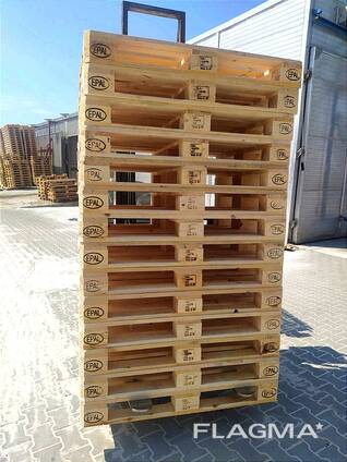 We produce - EURO pallet 1200mm×800mm×145mm EPAL