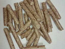 Wood fuel pellets, 8 mm