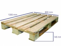 Wooden Pallets Built to Withstand Rigorous Use Ideal for Shipping and Storage for sale